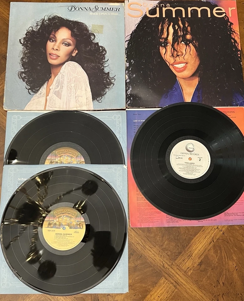 Vinyl 12” Lot of 44 LP Records Mix Donna Summer Cher Roy Charles And Many More - Image 3 of 4