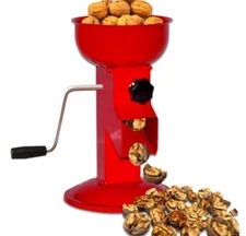 Hand Crank Walnut Cracker - Compact and Adjustable Nutcracker For Nuts - Easy...