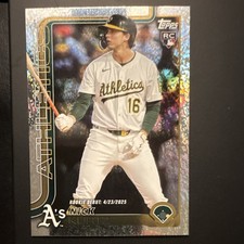 Topps Nick Kurtz Oakland Athletics #US197 Rookie Debut Insert 2025 Baseball