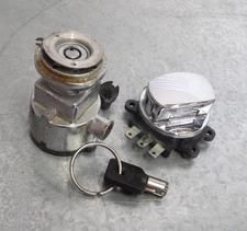 09 Harley Dyna Fat Bob FXDF lock set ignition key switch steering lock 71430-06B