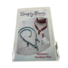 Simply Beads Kit-of-the-Month Shimmery Necklace Pair Jewelry Kit BD025