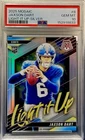 2025 Mosaic Jaxson Dart Rookie Card #6 LIGHT IT UP SILVER Prizm PSA 10 Low Pop!