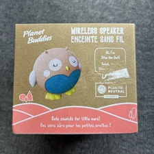 Planet Buddies Bluetooth Wireless Speaker V2 - Olive Owl