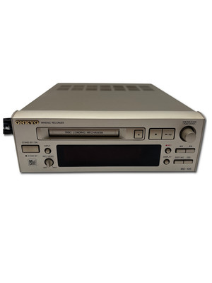 Onkyo MD-105 MiniDisc Recorder MD Deck HiFi Audiorekorder Vintage Getestet