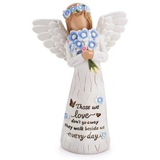 Sympathy Gifts for Loss of Loved One, Memorial Gift for Women, Angels Figurin...