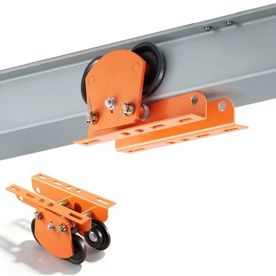 Uimoso Chariot manuel réglable pour palan électrique, capacité 998 kg - Photo 1/4