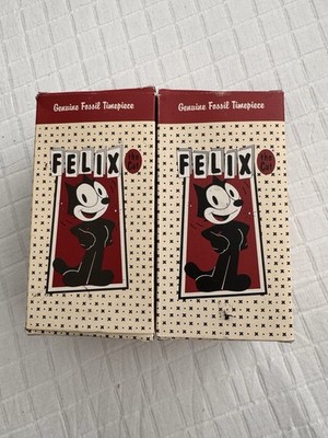 Felix the Cat LE Fossil watch ''Classic Felix'' NIB. W/ Sealed Fig. $ Is Per Watch