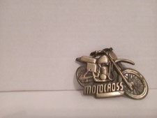 belt buckles " mom cross " metal new no tag