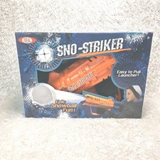 Ideal SNO-STRIKER Snowball Launcher Gun Winter Toys-Gently Used With Box