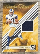 Isaac Bruce /425 Canton Kings Patch 2024 Panini Donruss#CKI-IBR Rams HOF