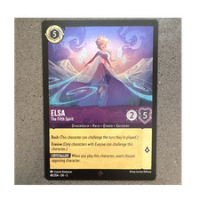 Disney Lorcana Elsa - The Fifth Spirit 48/204 The First Chapter Ench Holo EN