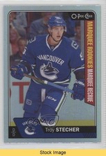 2016-17 Upper Deck O-Pee-Chee Update Rainbow Foil Troy Stecher #702 READ 01p6