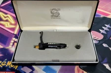 STANTON TRACKMASTER II CARTRIDGE & GENUINE TRACKMASTER TII-SK STYLUS IN CASE