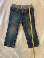 The Children s Place Toddler Dark Wash Straight Leg Elastic Waist Jeans 2T