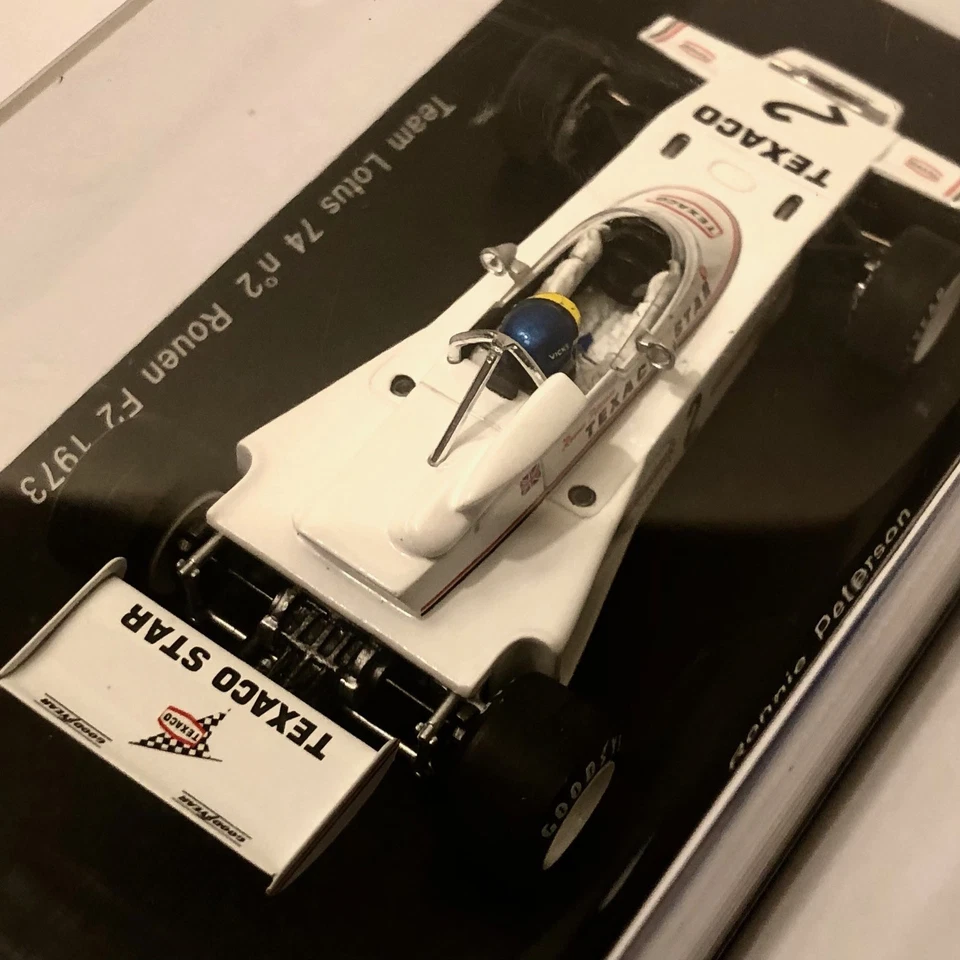 1/43 Spark S1776 Lotus 74 N°2 R.Peterson Rouen GP F2 1973, Used, As New - Immagine 4 di 4