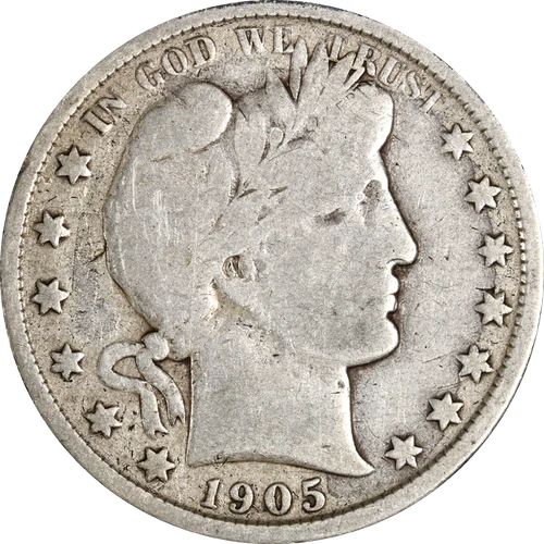 1905-O Barber Half Dollar — photo from another recent sale