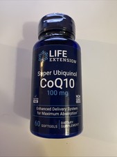 Life Extension Super Ubiquinol CoQ10 100mg 60...