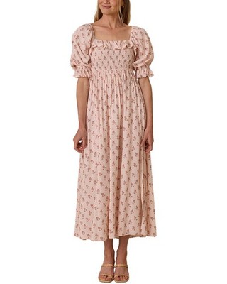 Noralee Birdie Dress Women's Red Xs