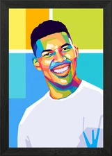 Meme Wpap Pop Art Framed Wall Art Poster Canvas Print Picture