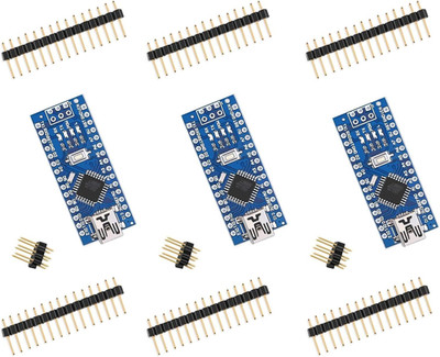 Nano Board CH 340/Atmega+328P without USB Cable, Compatible with Arduino Nano V