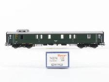 HO Scale Roco 74374 DR Deutsche Reichsbahn Baggage Passenger Car #105 672