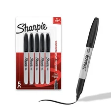 Sharpie Permanent Markers Set Quick Drying And Fade Resistant Fine Tip Marker...