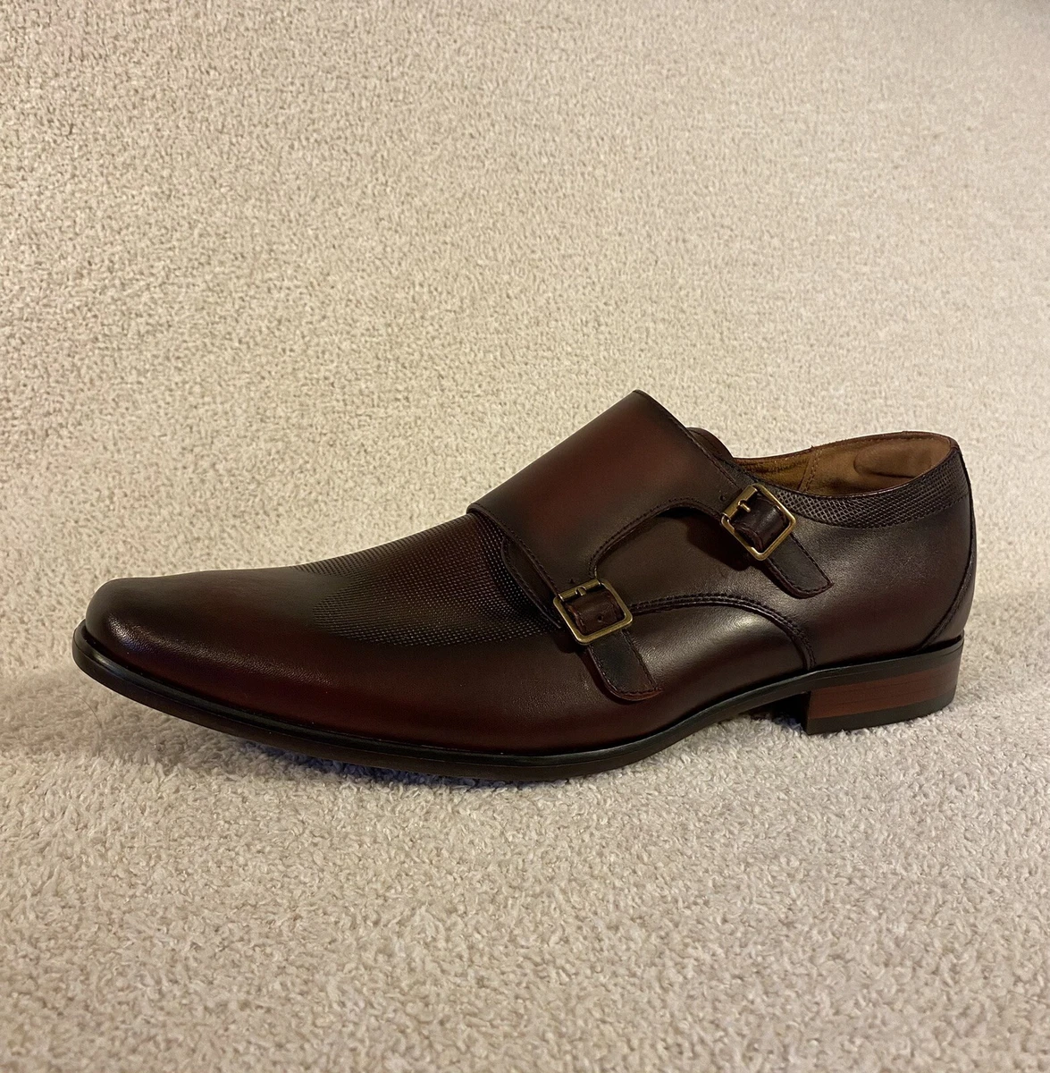 Florsheim roseto monk strap dress shoes size 12