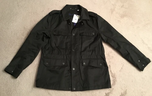 Robert Graham Cotton Nylon O’Grady Jacket Men’s Dark Olive Size L - product listing photo