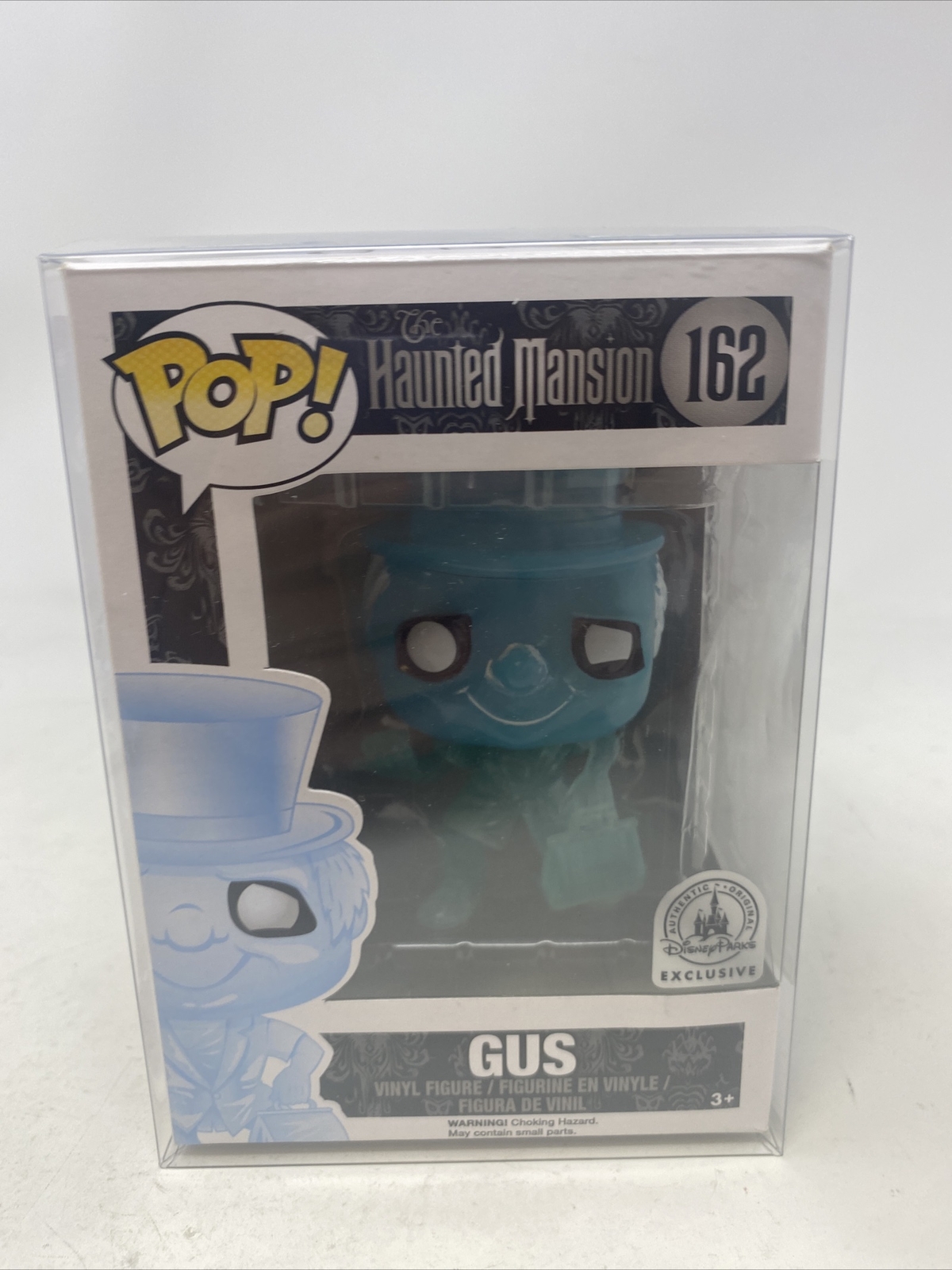 Funko Pop Gus 162 La Mansión Embrujada Exclusivo Parques Disney Con Protector