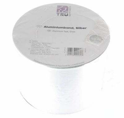 TRU COMPONENTS 50M 1563983 ALUMINIUM TAPE SILVER