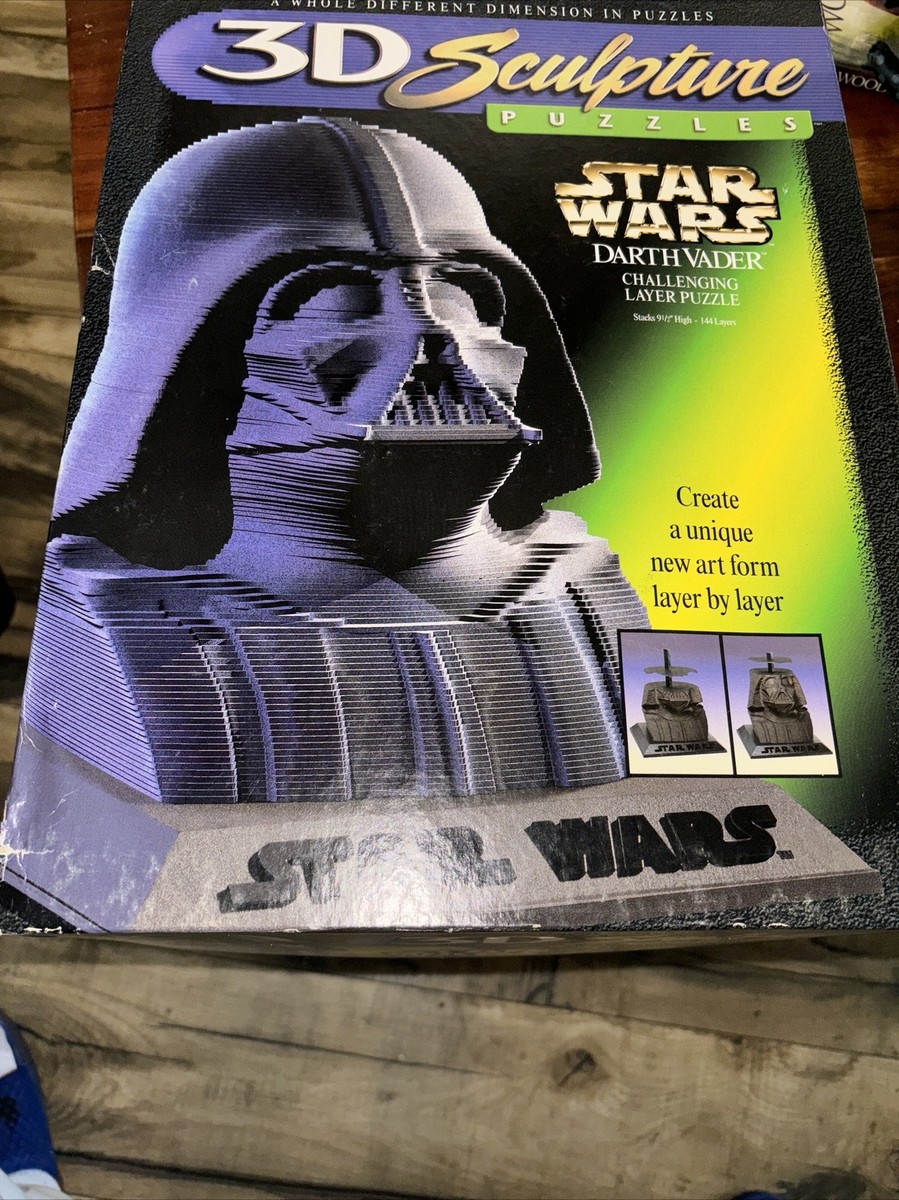 スター・ウォーズ ダース・ベイダー 3Dスカルプチャーパズル 1997~STAR