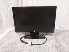 HP 2011X 20" Widescreen LCD Monitor With Base And Cable To Computer