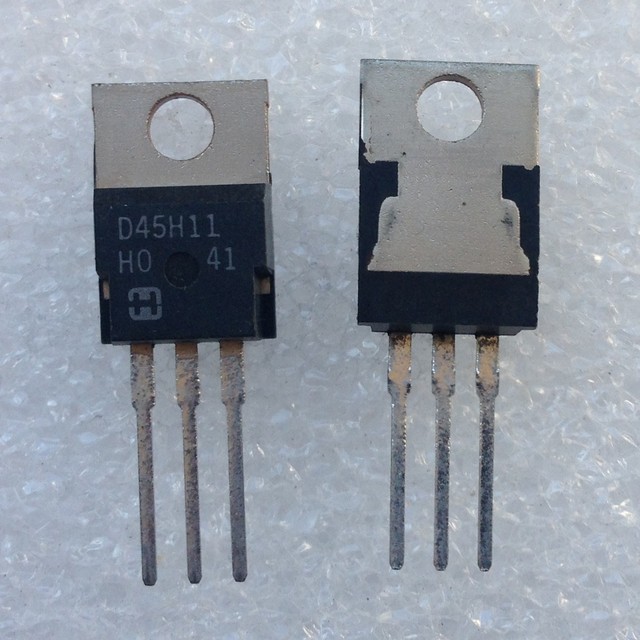 HARRIS D45H11 PNP POWER TRANSISTORS (2 PCS) | eBay