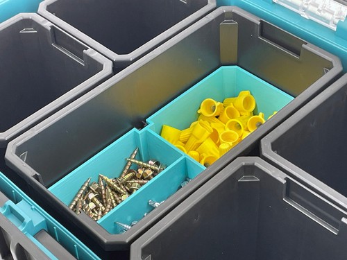 Makita MAKTRAK Deep Compact Organizer Compatible Large Nesting Bins - Picture 53 of 64