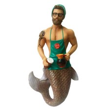 December Diamonds 55-55077 Java Joe Merman Ornament