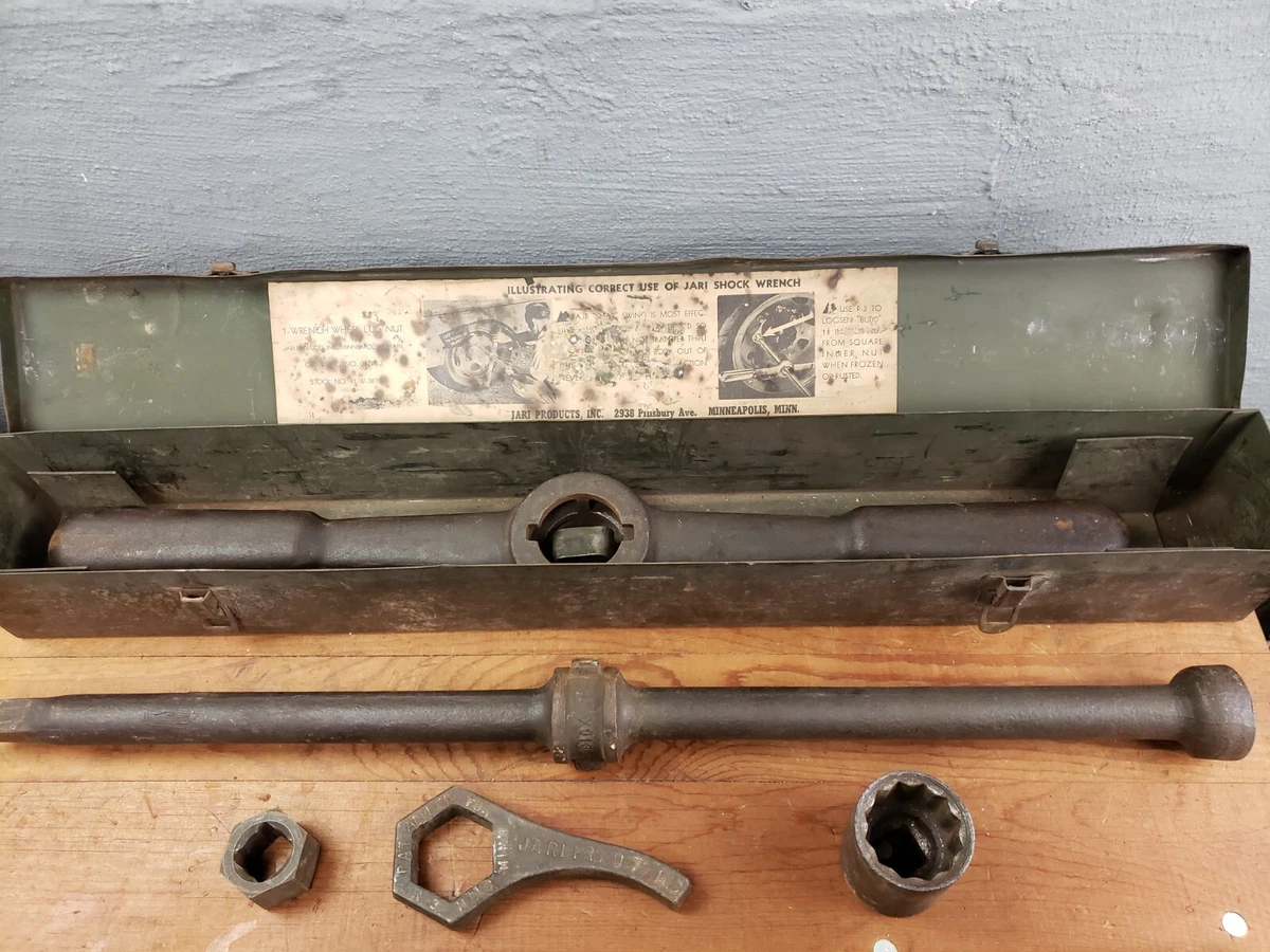 Vintage Jari Shock Manual Impact Wrench lug nut wheel remover tool
