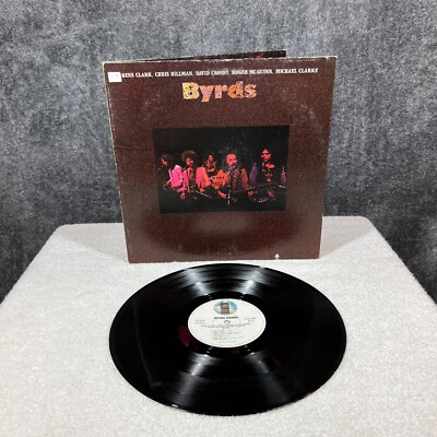 Byrds Gene Clark, Chris Hillman, David Crosby Vinyl Record LP Asylum Records
