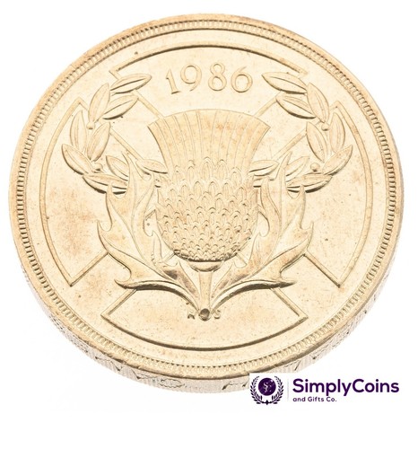 Two Pound Coins £2 1986, 1989, 1994, 1995, 1996 - Choose your year - old large - Picture 2 of 6