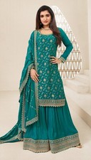 ANARKALI GOWN SALWAR KAMEEZ INDIAN WEDDING PARTY PAKISTANI WEAR DRESS BOLLYWOOD