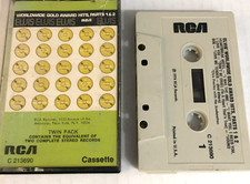 Elvis Worldwide Gold Award Hits Part 1  2 Cassette Ships Same Day With Tracking