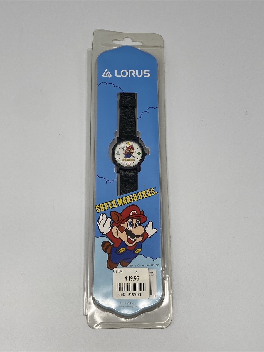 Vintage 90s Lorus Super Mario Bros Watch Nintendo Rare!! | eBay