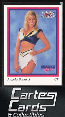 Angela Bonacci 1994 Sideliners Cheerleaders #C7 San Diego Chargers