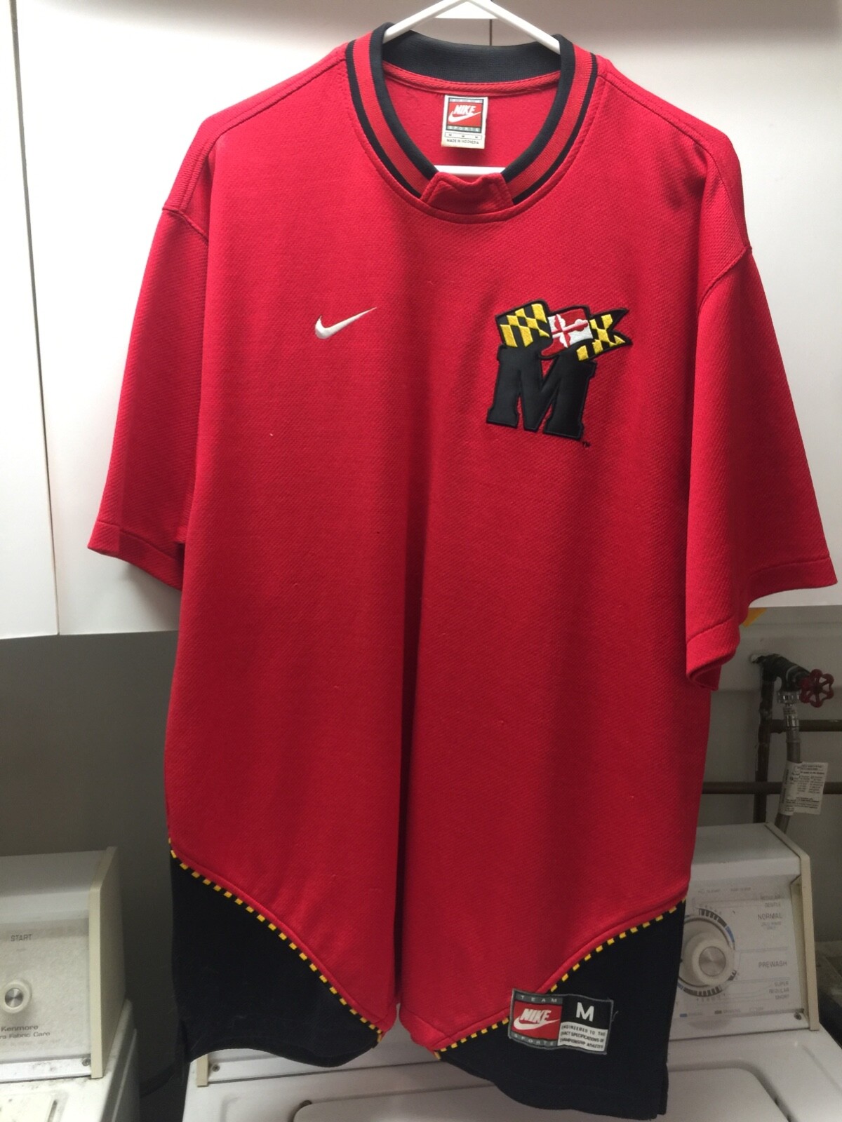 vintage maryland terrapins shooting shirt eBay