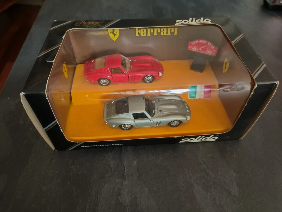 Solido ferrari 250 - SOLIDO FERRARI 250 GTO N 165 TOUR DE FRANCE 1963-N172 - Immagine 2 di 4