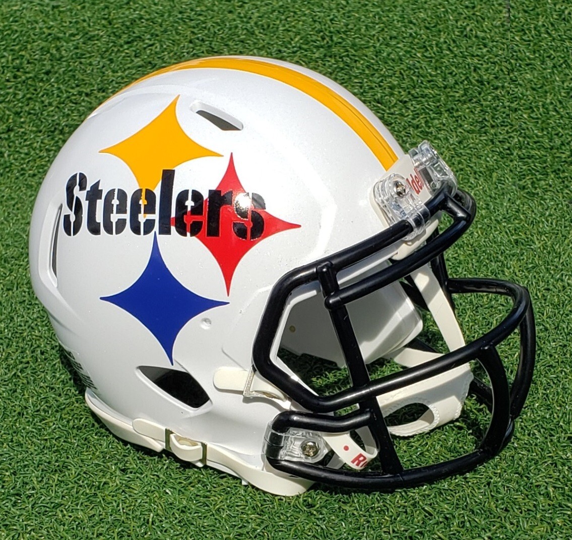PITTSBURGH STEELERS CONCEPT FOOTBALL MINI SPEED GLOSS WHITE