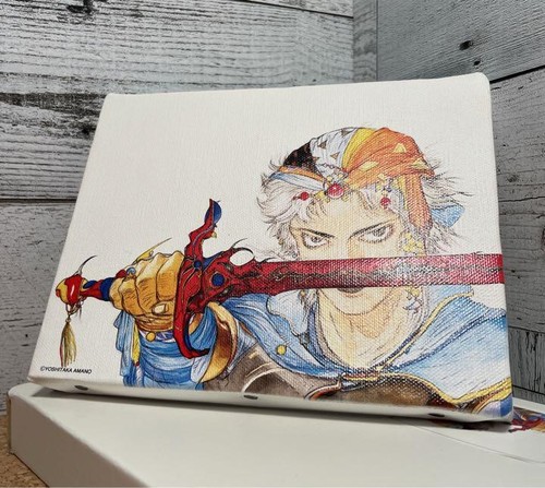 Arte en lienzo Yoshitaka Amano Exhibition Limited Final Fantasy 2 Frioniel raro - Imagen 5 de 6
