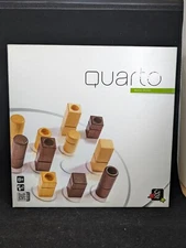 QUARTO! | Board Game | Pattern Logic Abstract Strategy Wood | Gigamic (COMPLETE)