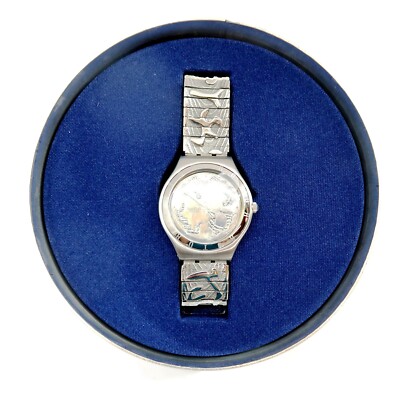 NEW Swatch Irony Watch ROTOR YGZ101C RARE Limited Edition Set