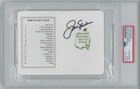 Jack Nicklaus signed Masters Scorecard PSA/DNA Slabbed autographed