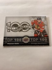 17-18 Duncan Keith Chicago Blackhawks Upper Deck Tim Hortons Top 100 #TOP6